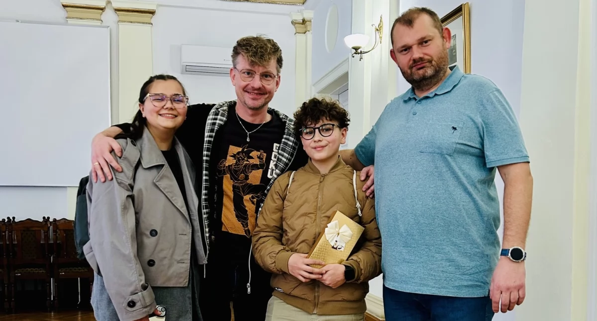 Wydarzenia lokalne, Ignacy spełnia swoje marzenia - zdjęcie, fotografia