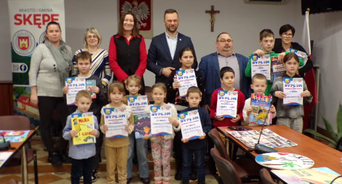 Stowarzyszenia i organizacje, Namalowali Skępego [zdjęcia] - zdjęcie, fotografia