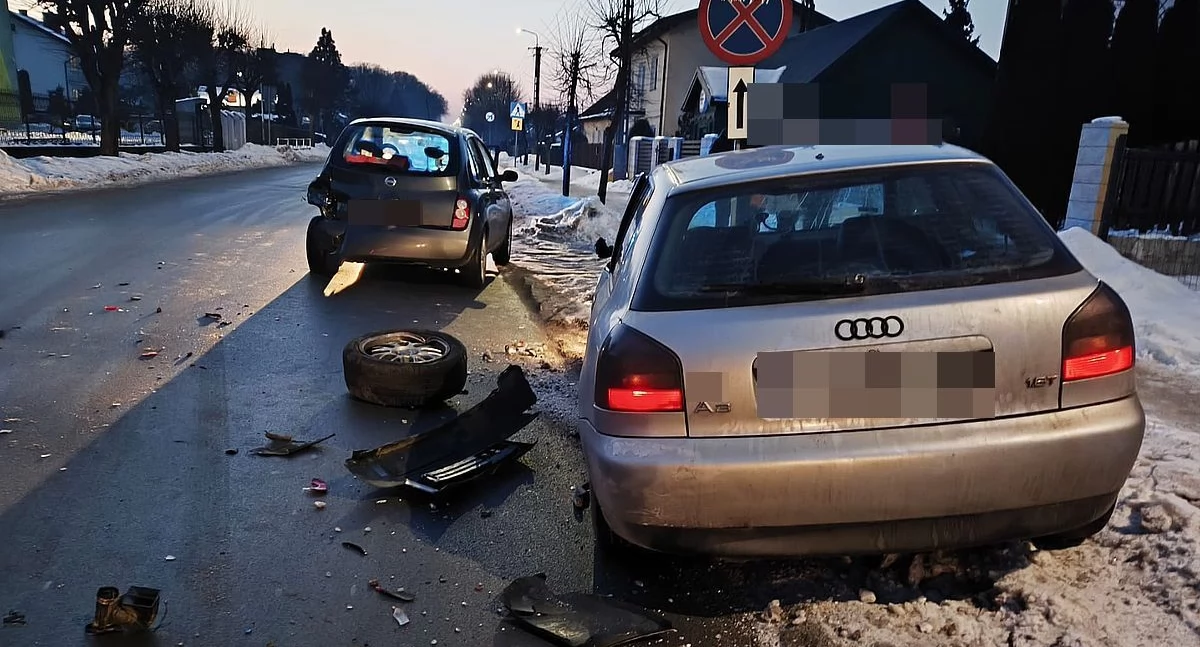 Kronika kryminalna, Uciekając przed policją uderzył pojazdy Teraz duże kłopoty - zdjęcie, fotografia