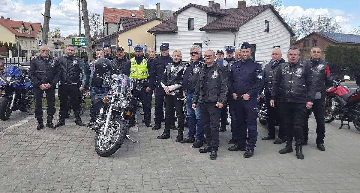 Wydarzenia lokalne, Kolejna Motomarzanna Tłuchowie - zdjęcie, fotografia