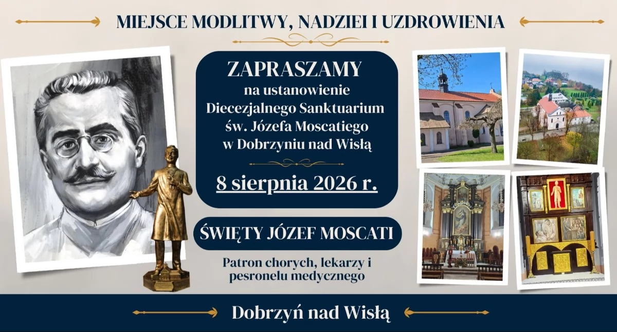 Stowarzyszenia i organizacje, Będzie sanktuarium Józefa Moscatiego - zdjęcie, fotografia