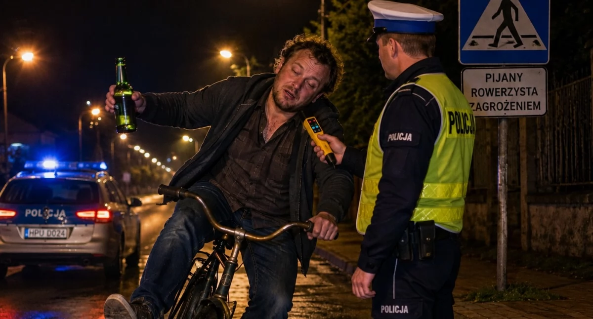Kronika kryminalna, Promile dwóch kołach - zdjęcie, fotografia