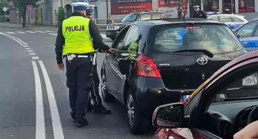 52-latka kierowała toyotą, mając promil alkoholu