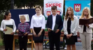 Plenerowe czytanie z certyfikatem [zdjęcia]