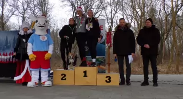 Jubileuszowe bieganie mikołajów