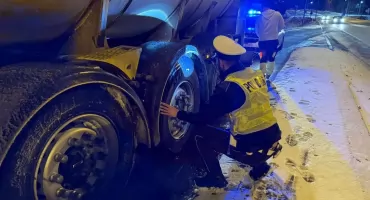 Kierowca audi za mocno pobalował w Sylwestra. Teraz ma kłopoty