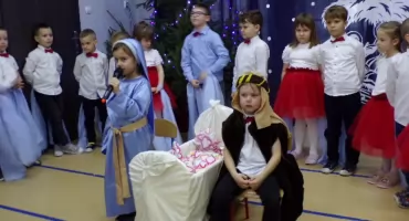 Życzyli wesołych świąt w przedszkolu 