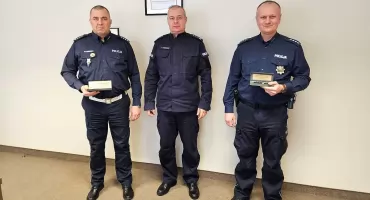 Łącznie w policji już prawie od pół wieku