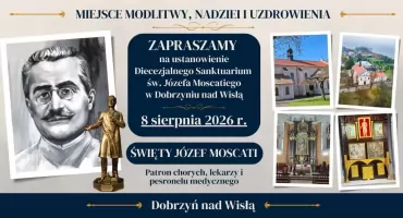 Będzie sanktuarium św. Józefa Moscatiego